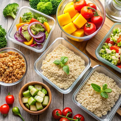 Rapsodija Od Povrća Na Rižinom Kvinoji